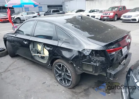 2024 Honda Civic Sport z USA, uszkodzony, nr VIN 2HGFE2F57RH521253